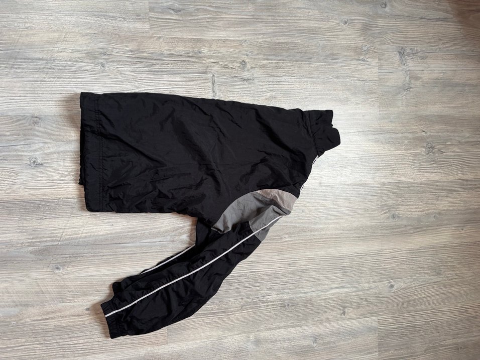 Nike Siyah Gri Fermuarlı Yağmurluk - Görsel 3