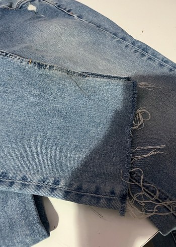 Kadın Mavi Jean Pantolon - Görsel 3