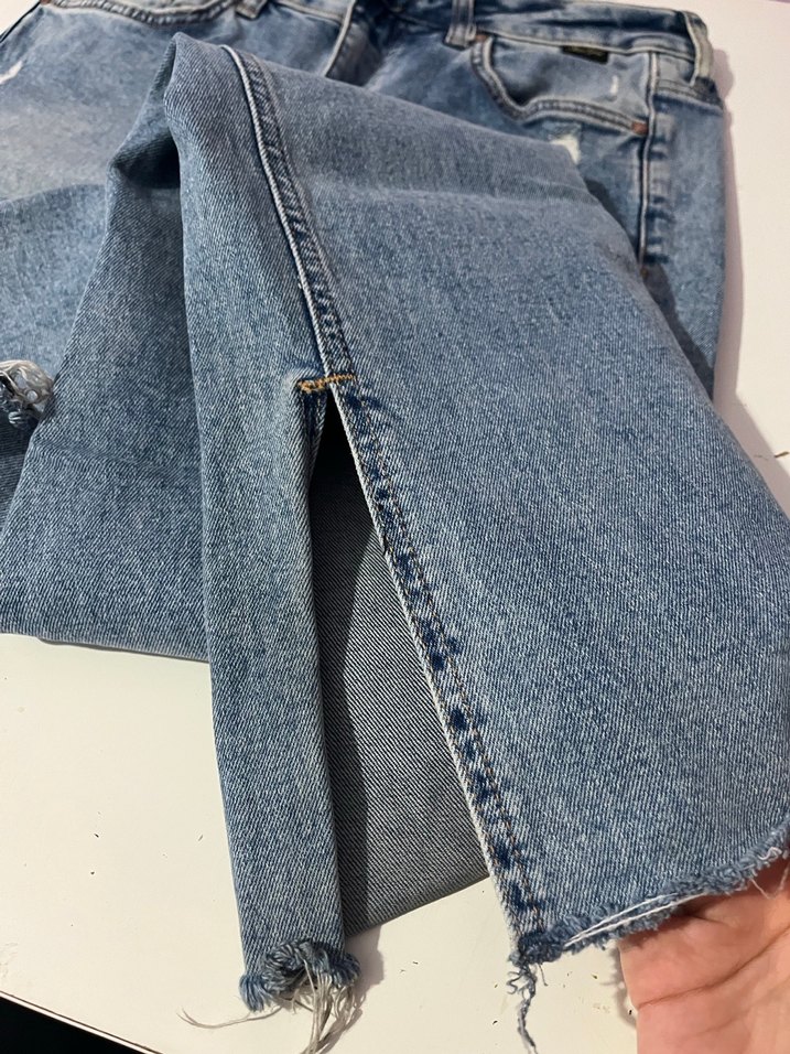 Kadın Mavi Jean Pantolon - Görsel 4