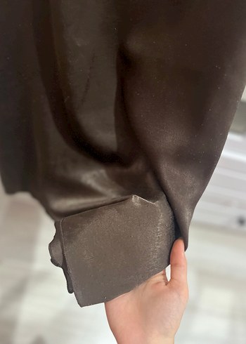 Saten bluz - Görsel 3