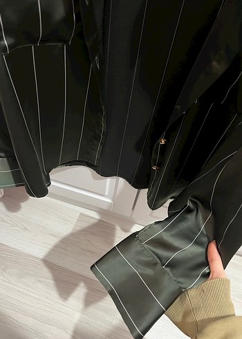 Zara saten gömlek - Görsel 4