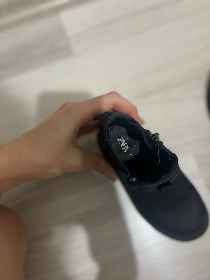 Erkek çocuk siyah bot - Görsel 3