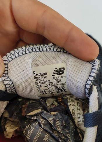 orijinal new balance unisex spor ayakkabısı - Görsel 5