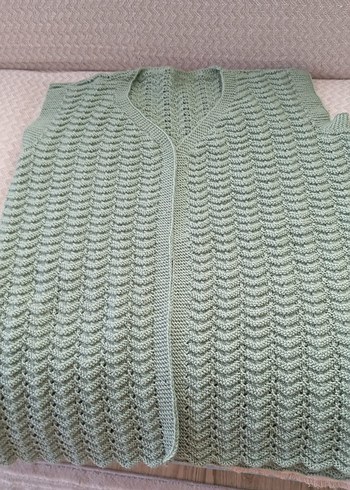 Örgü Kadın Yelek modelleri - Görsel 4