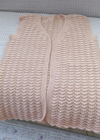 Örgü Kadın Yelek modelleri - Görsel 3