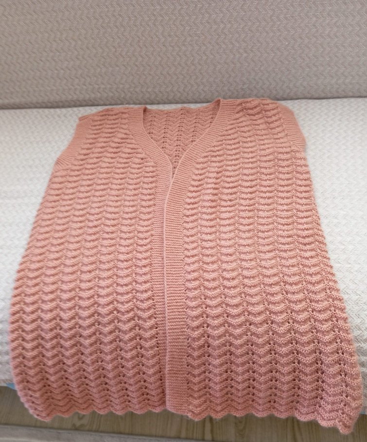 Örgü Kadın Yelek modelleri - Görsel 2