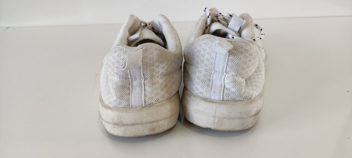 Gri Tabanlı Beyaz erkek Spor Ayakkabı - Görsel 2