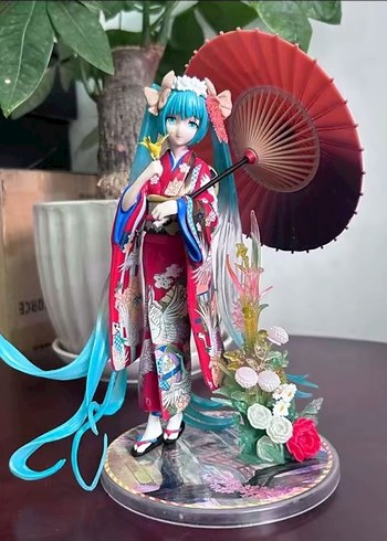  Kimono Hatsune Miku Figür