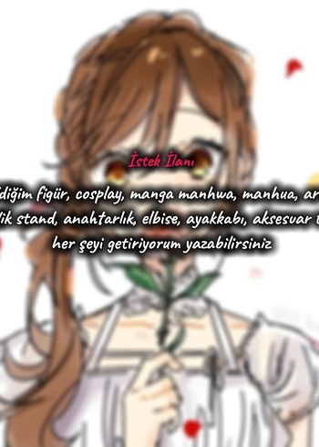 Cosplay Figür Manga