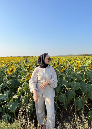  Beden Krem Keten Salaş Kadın Şal