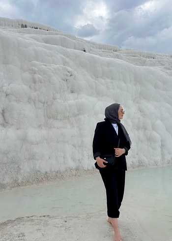LC Waikiki Siyah Minimalist Kadın Blazer