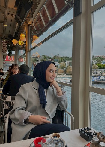 Gri Kadın Blazer Ceket