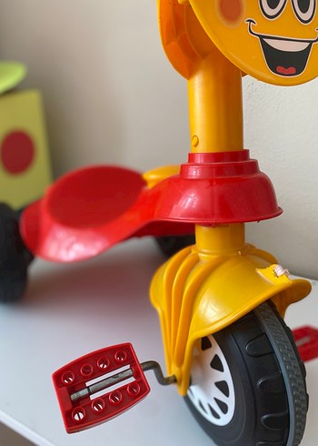 Smart Trike Renkli Sarı Üç Tekerlekli Bisiklet
