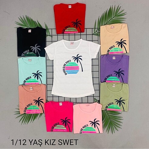 LC Waikiki 1-12 yaş kız tişört
