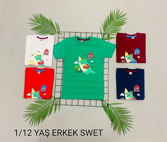 LC Waikiki 1-12 yaş erkek tişört