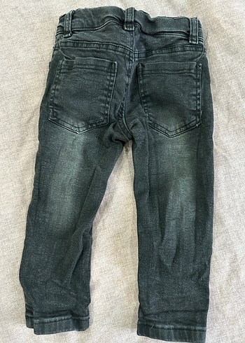 2 yaş, Koyu Gri Erkek Çocuk Kot Pantolon - Görsel 2