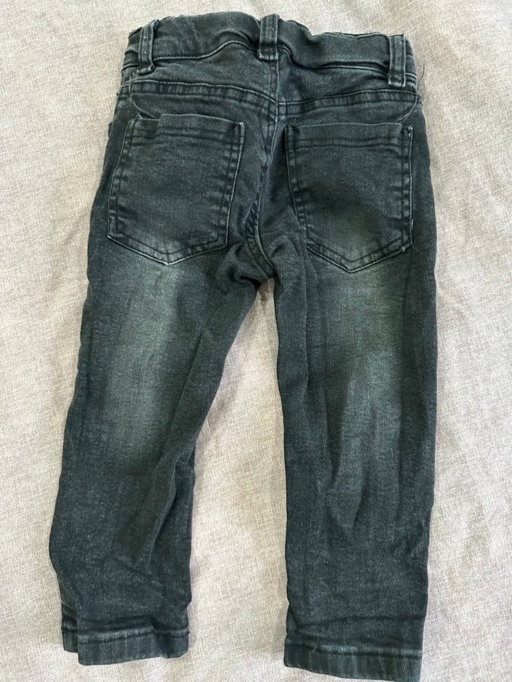 2 yaş, Koyu Gri Erkek Çocuk Kot Pantolon - Görsel 2