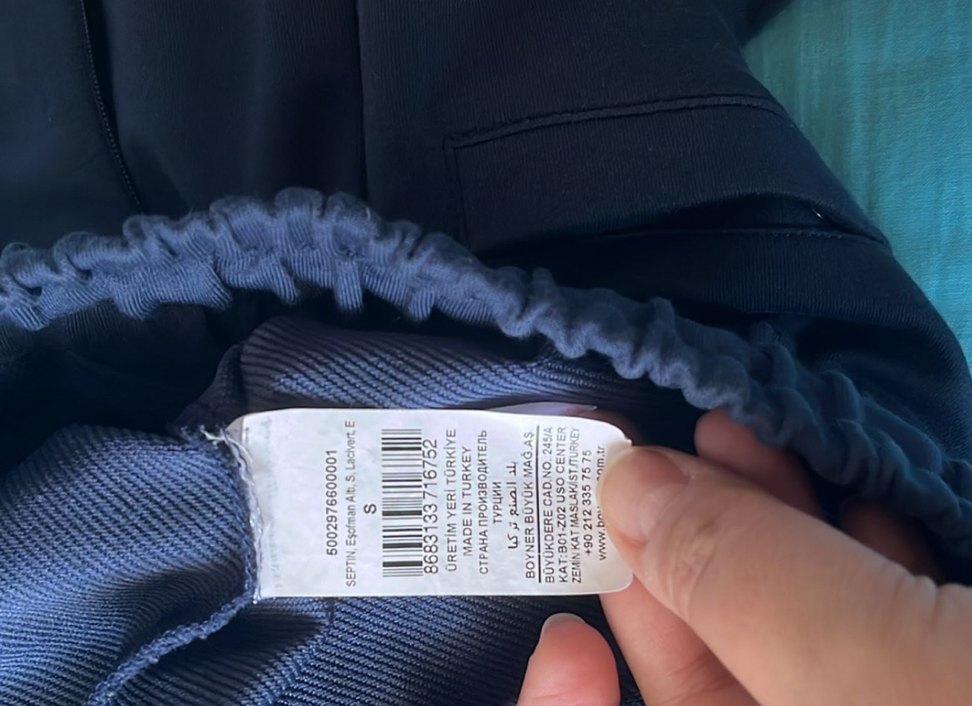 Fabrika Marka Erkek Lacivert Eşofman Altı(Boyner den alındı) - Görsel 5