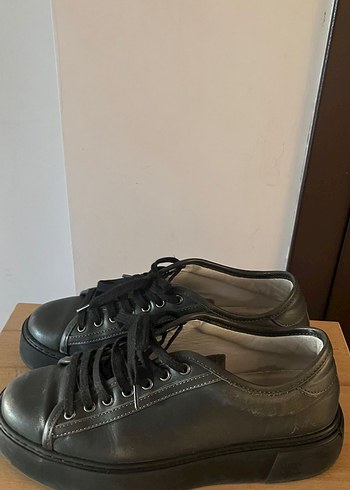 Orjinal Beymen-Academia Kadın 39numara Gri sneaker. - Görsel 2