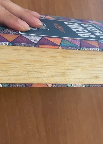 Renkli Çokgen Desenli Bohem Kitap Kapağı - Görsel 2