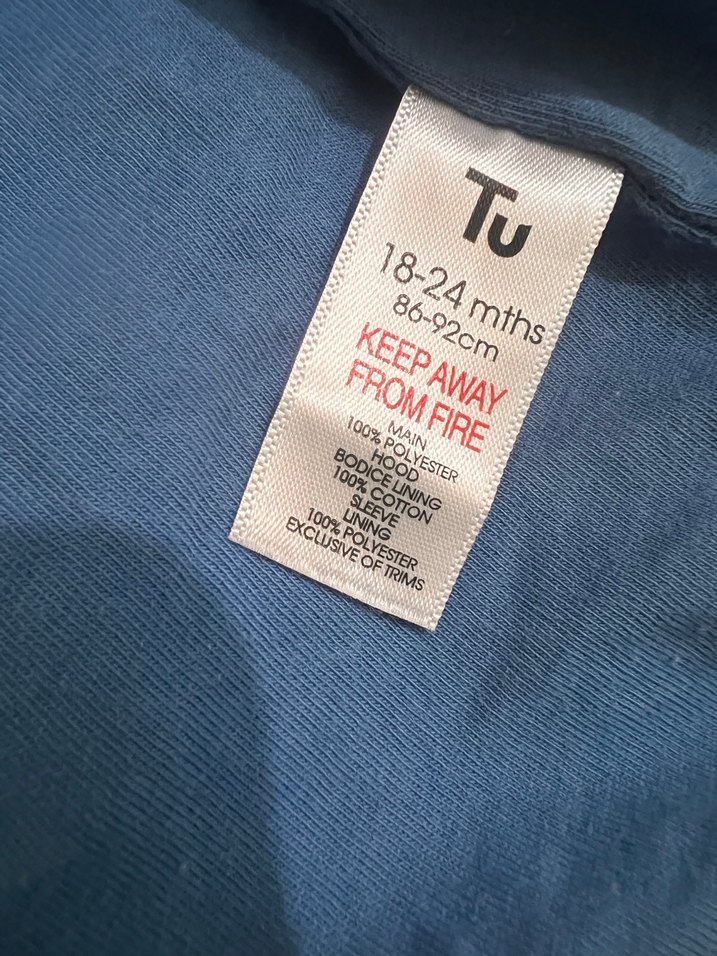 Turkuaz Kapüşonlu Erkek Çocuk Baskılı Yağmurluk tu - Görsel 4