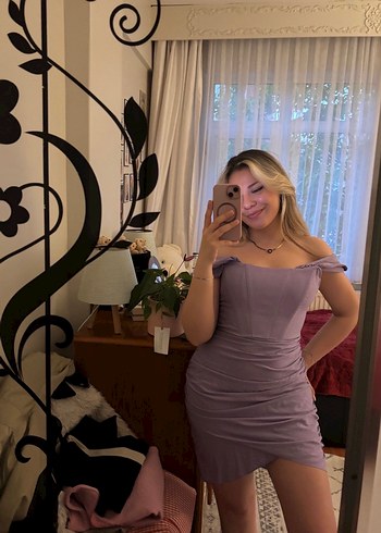 Trendyol & Milla Lila balenli Elbise
