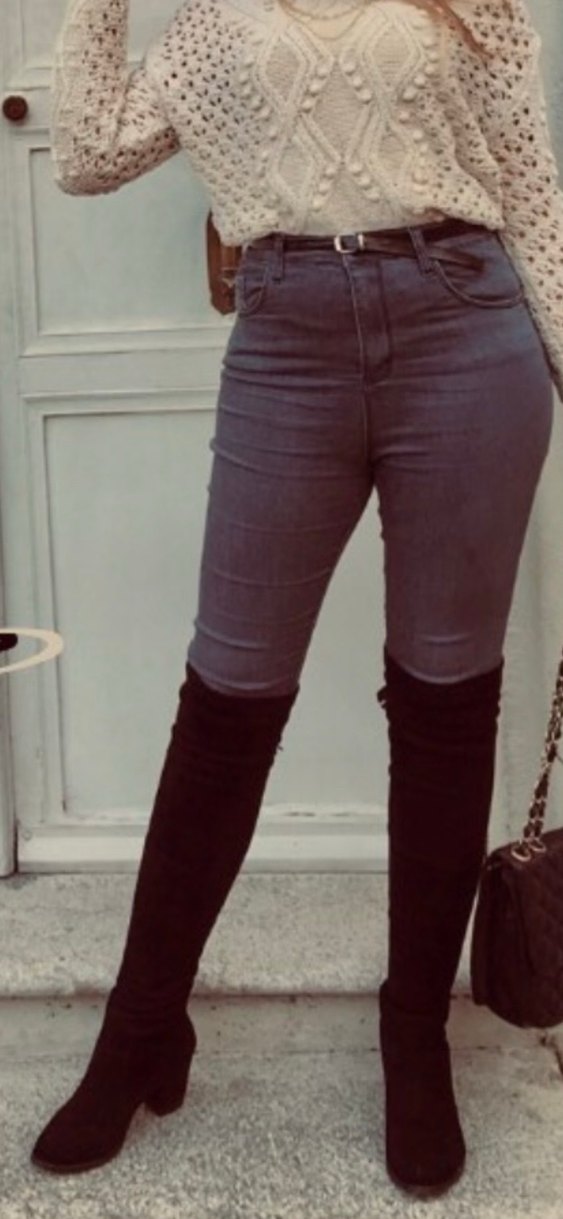 Siyah uzun Çizme - Görsel 2