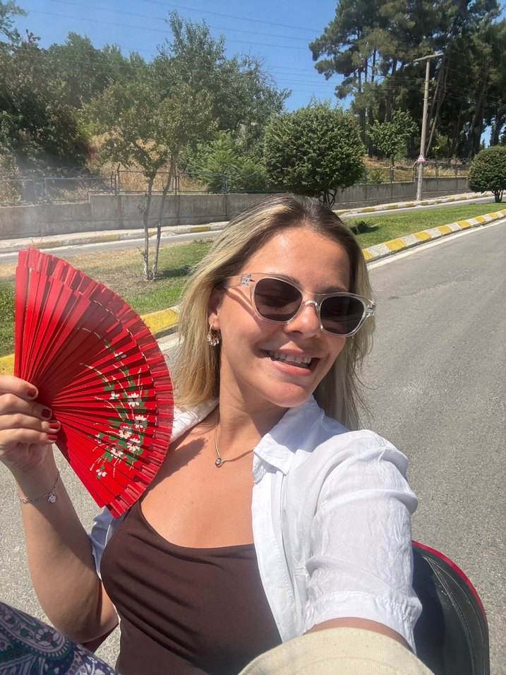 Bordo mini Kadın Elbise - Görsel 4