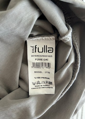 l/xl Beden FULLA Erkek Keten Polo Yaka Tişört