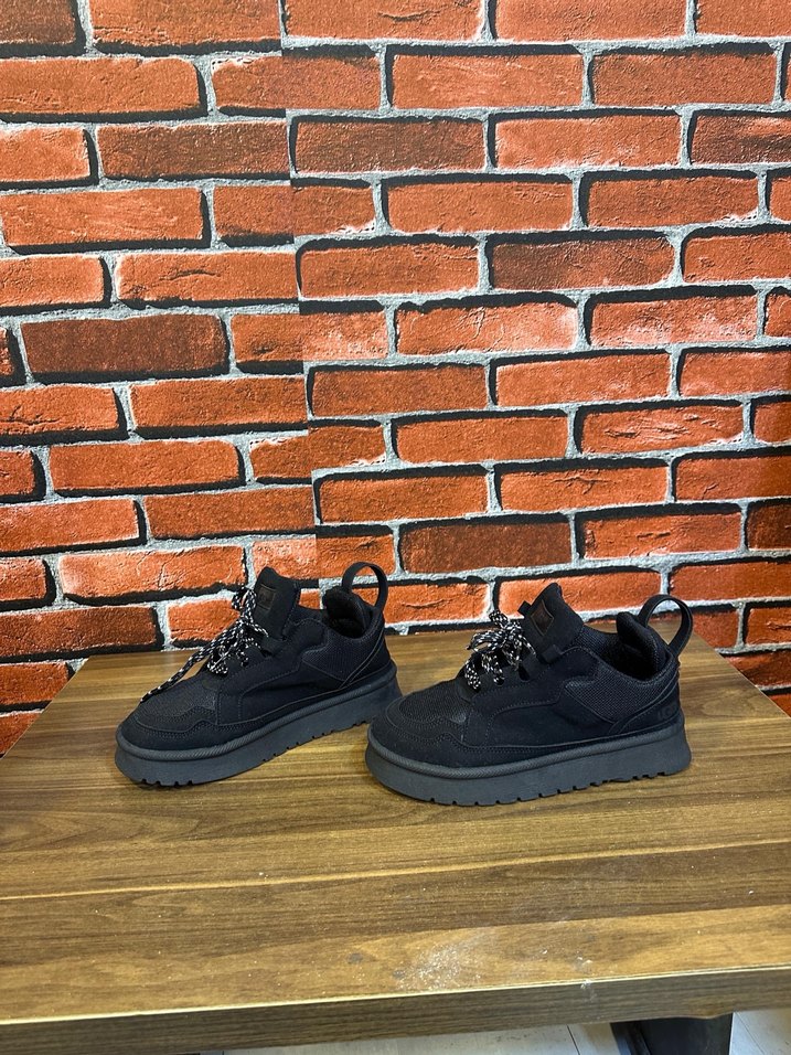 Kadın  Siyah Ugg ayakkabı - Görsel 2