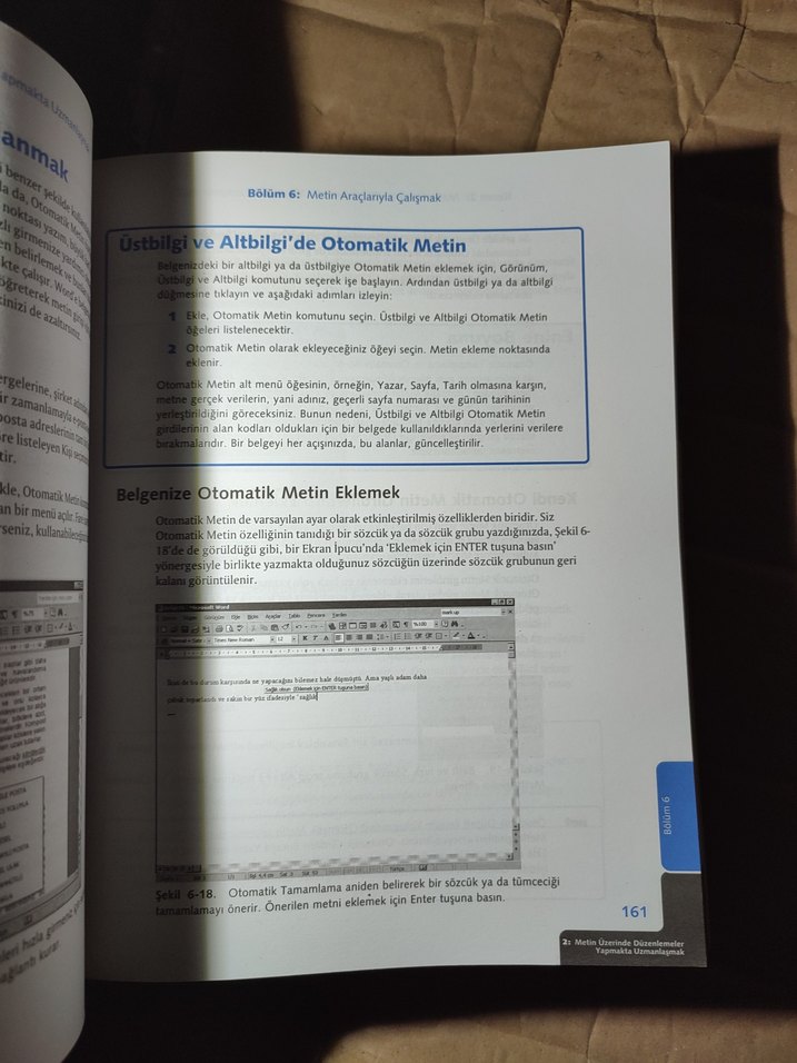 Microsoft Word Sürüm 2002 Boyuna kitap - Görsel 4