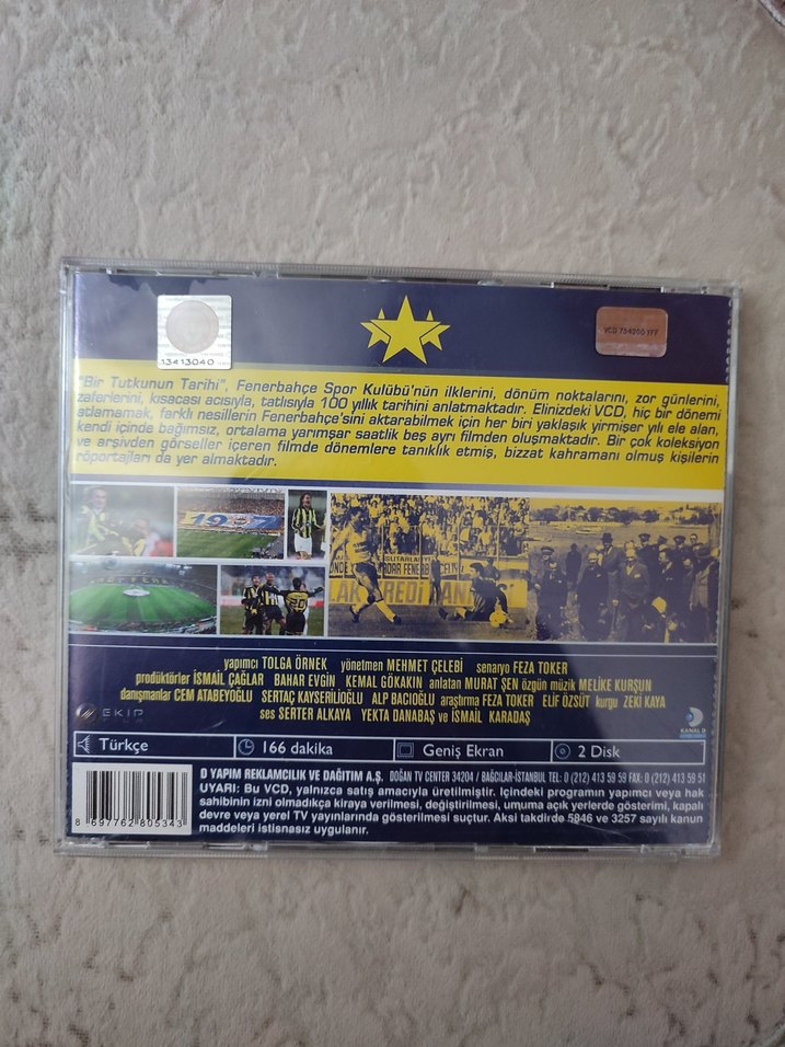Fenerbahçe Bir Tutkunun Tarihi 2 VCD - Görsel 2