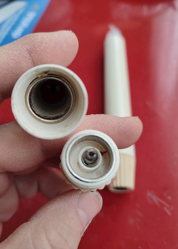 Beyaz LED Mum Seti 2 adet açıklamayı okuyun - Görsel 3