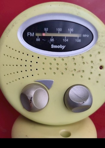 Smoby FM Radyo Müzik Sistemi arızalı yedek parçalık - Görsel 4