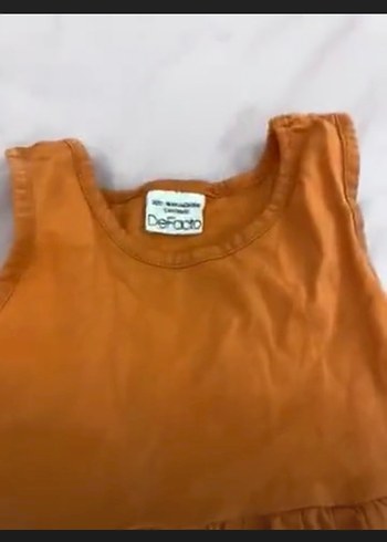 Kız Çocuk Pastel Renkli Fırfırlı Pamuklu Elbise - Görsel 5