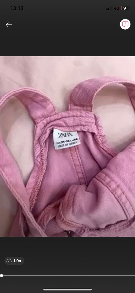 Kız Çocuk Pastel Renkli Fırfırlı Pamuklu Elbise - Görsel 4