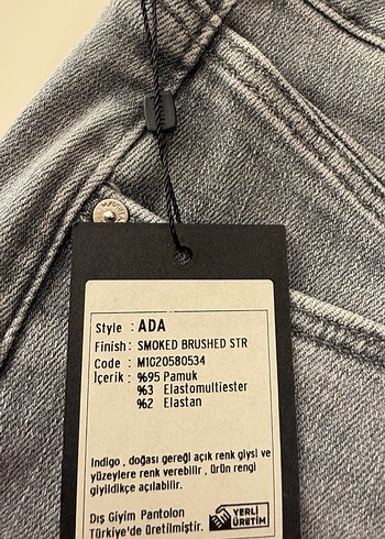 Mavi Jeans Mavi Boyfriend Gri Jean