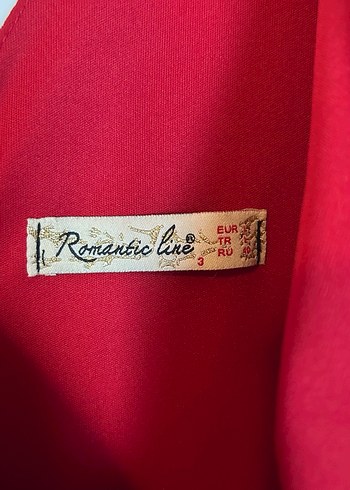 Kırmızı şık elbise - Görsel 6