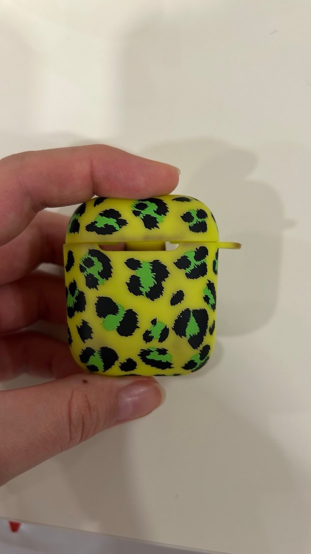 AirPods 2. Nesil leopar desenli kılıf - Görsel 5