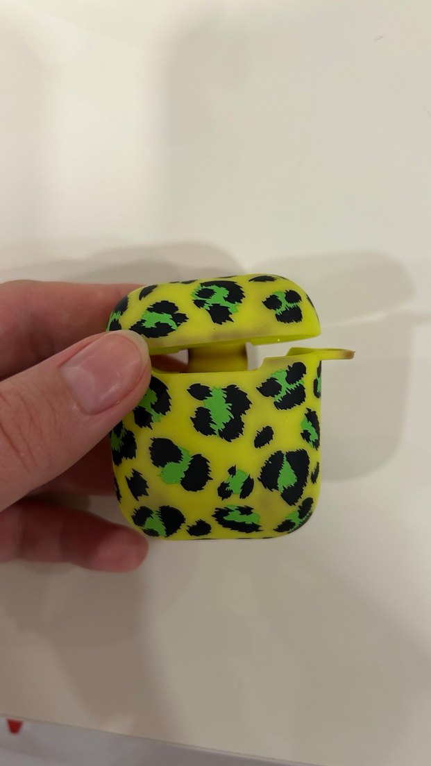 AirPods 2. Nesil leopar desenli kılıf - Görsel 4