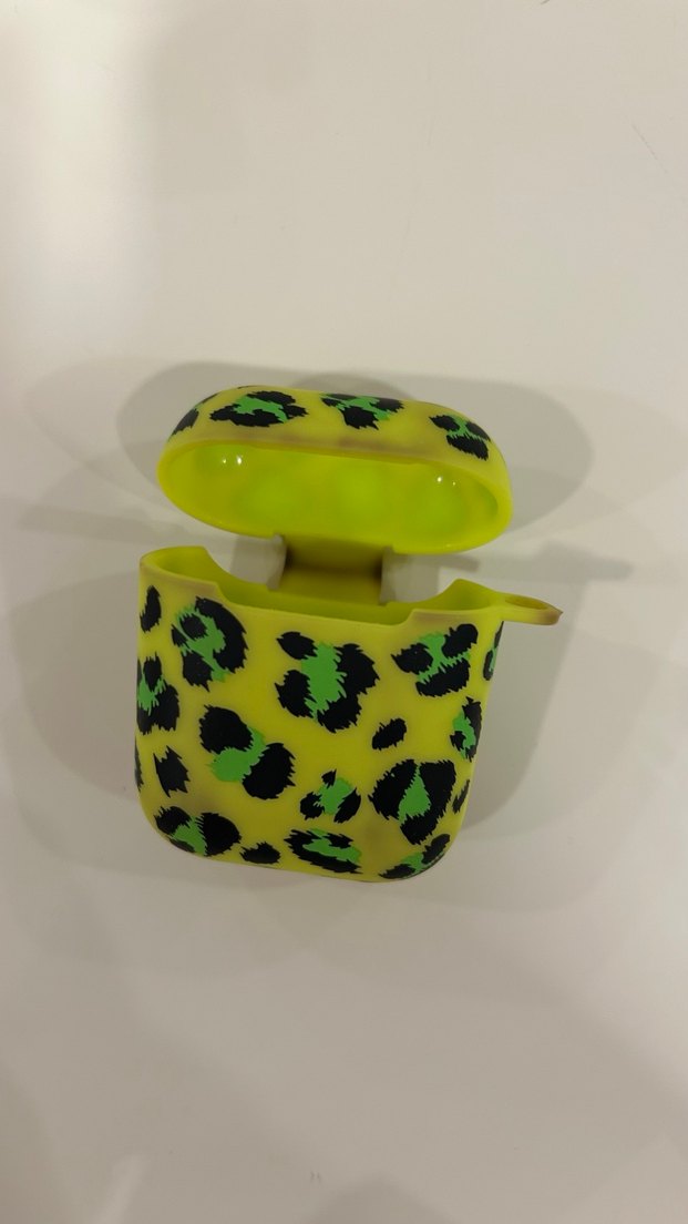 AirPods 2. Nesil leopar desenli kılıf - Görsel 3