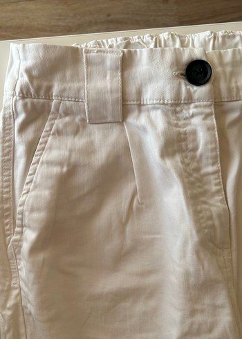 BERSHKA beyaz kargo pantolon - Görsel 5