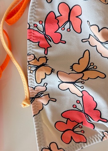 Kelebek Desenli İpli Bikini Takımı - Görsel 6