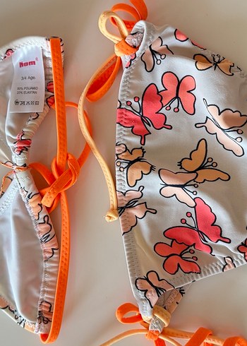 Kelebek Desenli İpli Bikini Takımı - Görsel 5