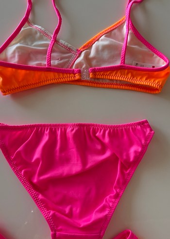 Kız Çocuk Kom Marka Bikini Takımı ve Etek - Görsel 7