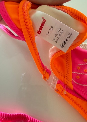 Kız Çocuk Kom Marka Bikini Takımı ve Etek - Görsel 11