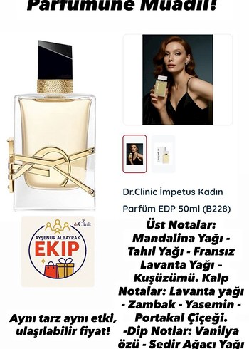 Dr.Clinic Impetus Kadın Parfüm 50ml EDP