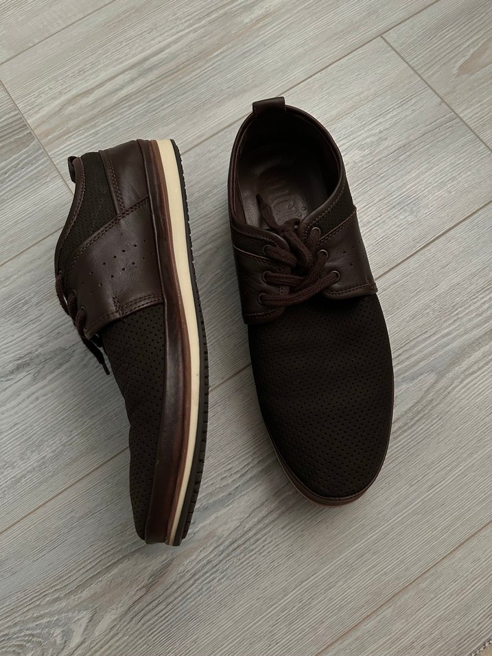 Kahverengi Erkek Klasik Ayakkabı - Görsel 3