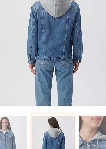 Mavi Jeans Düğmeli Mavi Denim Ceket