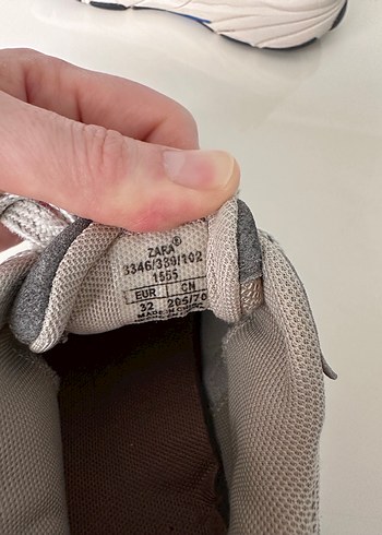 Gri çocuk Spor Ayakkabı - Görsel 4